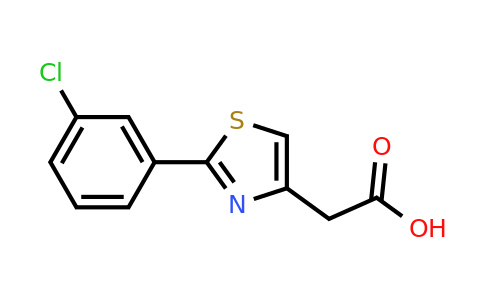 CAS 17969-26-5 | 2-[2-(3-chlorophenyl)-1,3-thiazol-4-yl]acetic acid