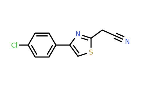 CAS 17969-48-1 | 2-[4-(4-chlorophenyl)-1,3-thiazol-2-yl]acetonitrile