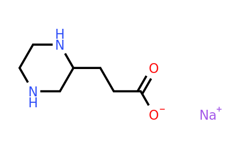 CAS 1796902-11-8 | sodium 3-(piperazin-2-yl)propanoate
