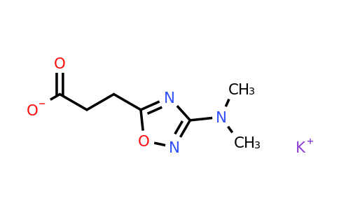 CAS 1796955-15-1 | potassium 3-[3-(dimethylamino)-1,2,4-oxadiazol-5-yl]propanoate