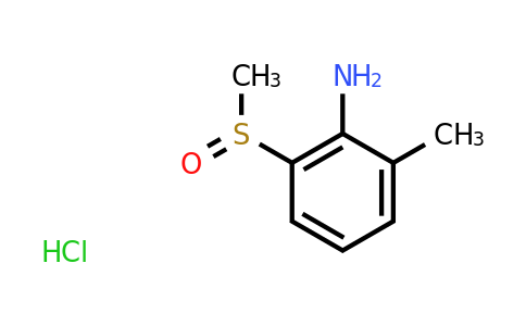 CAS 1797061-46-1 | 2-methanesulfinyl-6-methylaniline hydrochloride