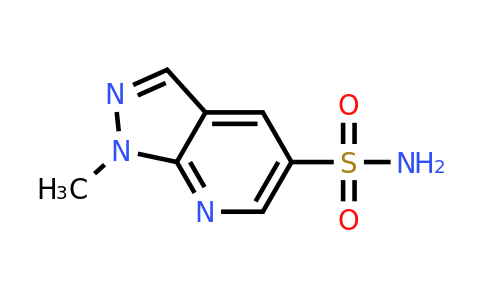 CAS 1797073-53-0 | 1-methyl-1H-pyrazolo[3,4-b]pyridine-5-sulfonamide