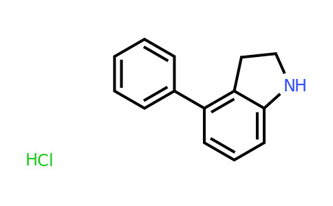 CAS 1797090-67-5 | 4-phenyl-2,3-dihydro-1H-indole hydrochloride