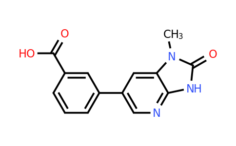 CAS 1797210-14-0 | 3-{1-methyl-2-oxo-1H,2H,3H-imidazo[4,5-b]pyridin-6-yl}benzoic acid