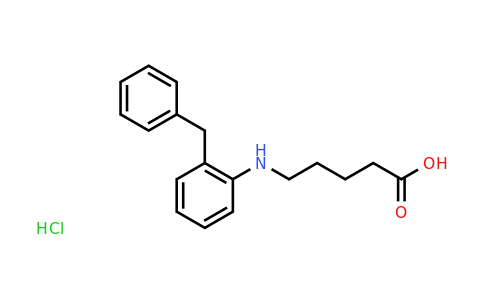 CAS 1797262-00-0 | 5-[(2-benzylphenyl)amino]pentanoic acid hydrochloride