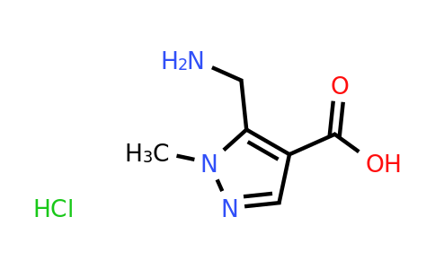 CAS 1797274-41-9 | 5-(aminomethyl)-1-methyl-1H-pyrazole-4-carboxylic acid hydrochloride