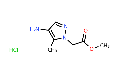 CAS 1797345-58-4 | methyl 2-(4-amino-5-methyl-1H-pyrazol-1-yl)acetate hydrochloride
