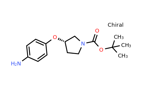 CAS 179756-43-5 | (S)-tert-Butyl 3-(4-aminophenoxy)pyrrolidine-1-carboxylate