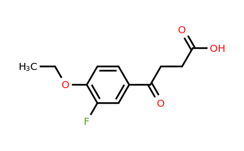 CAS 1797723-62-6 | 4-(4-ethoxy-3-fluorophenyl)-4-oxobutanoic acid