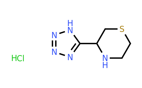 CAS 1797775-73-5 | 3-(1H-1,2,3,4-tetrazol-5-yl)thiomorpholine hydrochloride