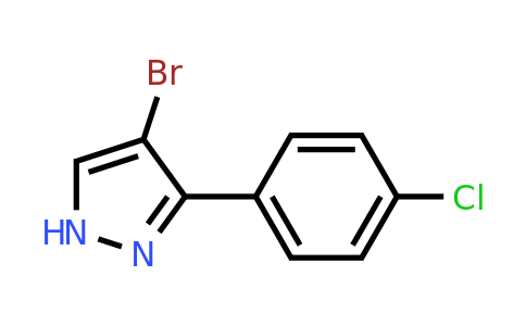 CAS 17978-27-7 | 4-bromo-3-(4-chlorophenyl)-1H-pyrazole