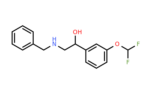 CAS 1797802-04-0 | 2-(benzylamino)-1-[3-(difluoromethoxy)phenyl]ethan-1-ol