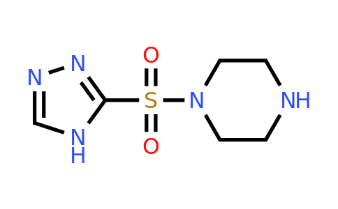 CAS 1797821-73-8 | 1-(4H-1,2,4-triazole-3-sulfonyl)piperazine
