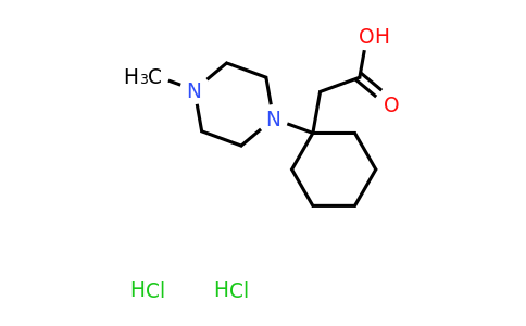 CAS 1797943-35-1 | 2-[1-(4-methylpiperazin-1-yl)cyclohexyl]acetic acid dihydrochloride