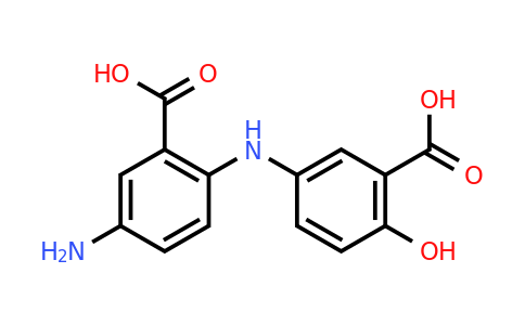 CAS 1797983-23-3 | 5-Amino-2-((3-carboxy-4-hydroxyphenyl)amino)benzoic acid