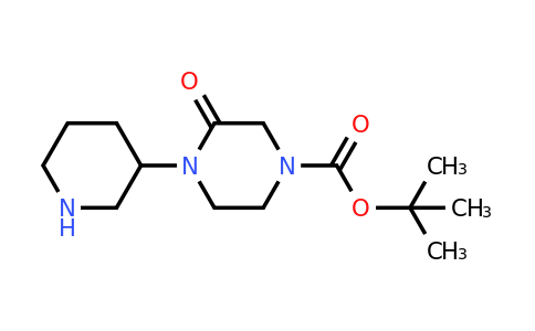 CAS 1798002-60-4 | tert-butyl 3-oxo-4-(piperidin-3-yl)piperazine-1-carboxylate