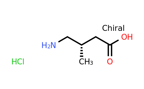 CAS 179806-55-4 | (3S)-4-Amino-3-methylbutanoic acid hydrochloride