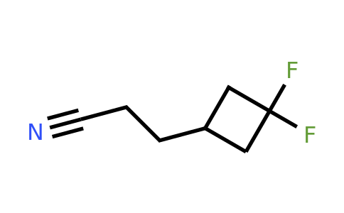 CAS 1798322-81-2 | 3-(3,3-difluorocyclobutyl)propanenitrile