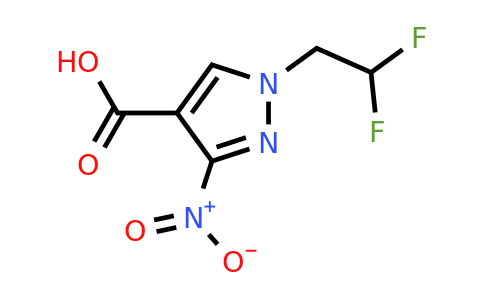 CAS 1798678-71-3 | 1-(2,2-Difluoroethyl)-3-nitro-1H-pyrazole-4-carboxylic acid