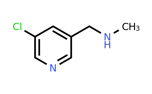 CAS 179873-21-3 | 1-(5-Chloropyridin-3-YL)-N-methylmethanamine