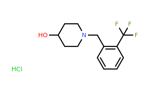 CAS 1798746-75-4 | 1-{[2-(trifluoromethyl)phenyl]methyl}piperidin-4-ol hydrochloride