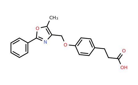 CAS 1798751-25-3 | 3-{4-[(5-methyl-2-phenyl-1,3-oxazol-4-yl)methoxy]phenyl}propanoic acid