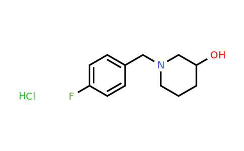 CAS 1798779-55-1 | 1-[(4-fluorophenyl)methyl]piperidin-3-ol hydrochloride