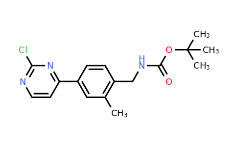 CAS 1798791-44-2 | tert-Butyl 4-(2-chloropyrimidin-4-yl)-2-methylbenzylcarbamate
