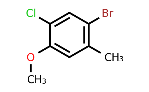 CAS 179897-95-1 | 1-bromo-5-chloro-4-methoxy-2-methylbenzene