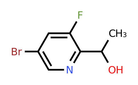 CAS 1799412-31-9 | 1-(5-Bromo-3-fluoropyridin-2-yl)ethan-1-ol