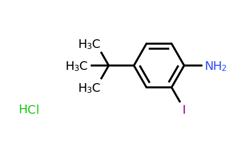 CAS 1799421-08-1 | 4-(tert-Butyl)-2-iodoaniline hydrochloride