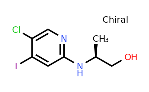 CAS 1799434-65-3 | (S)-2-((5-Chloro-4-iodopyridin-2-yl)amino)propan-1-ol