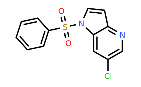 CAS 1799439-13-6 | 1-(benzenesulfonyl)-6-chloro-1H-pyrrolo[3,2-b]pyridine