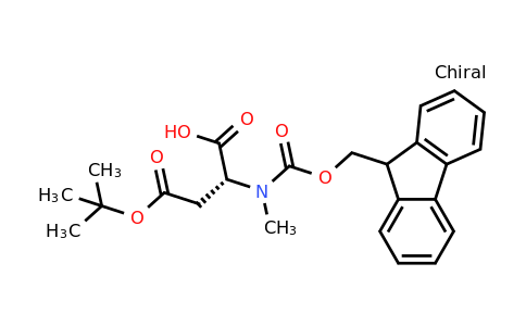CAS 1799443-40-5 | (2R)-4-tert-butoxy-2-[9H-fluoren-9-ylmethoxycarbonyl(methyl)amino]-4-oxo-butanoic acid