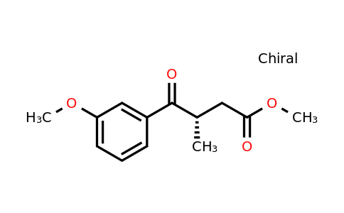 CAS 1799443-45-0 | (S)-Methyl 4-(3-methoxyphenyl)-3-methyl-4-oxobutanoate
