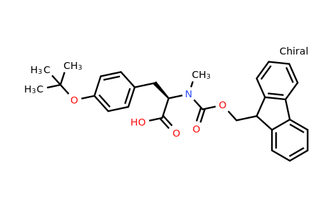 CAS 1799443-50-7 | (2R)-3-(4-tert-butoxyphenyl)-2-[9H-fluoren-9-ylmethoxycarbonyl(methyl)amino]propanoic acid