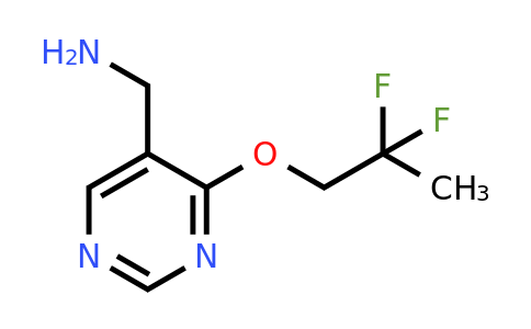 CAS 1799579-59-1 | C-[4-(2,2-Difluoro-propoxy)-pyrimidin-5-yl]-methylamine