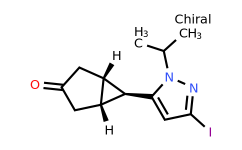 CAS 1799892-89-9 | (1R,5S,6R)-6-(3-iodo-1-isopropyl-1H-pyrazol-5-yl)bicyclo[3.1.0]hexan-3-one