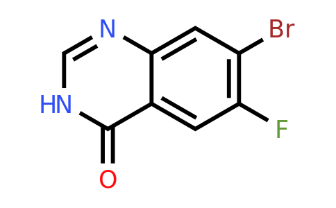 CAS 1800261-92-0 | 7-bromo-6-fluoro-3,4-dihydroquinazolin-4-one