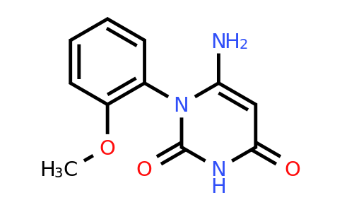 CAS 180028-89-1 | 6-Amino-1-(2-methoxyphenyl)pyrimidine-2,4(1H,3H)-dione
