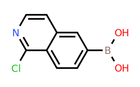 CAS 1800484-01-8 | 1-Chloroisoquinolin-6-boronic acid