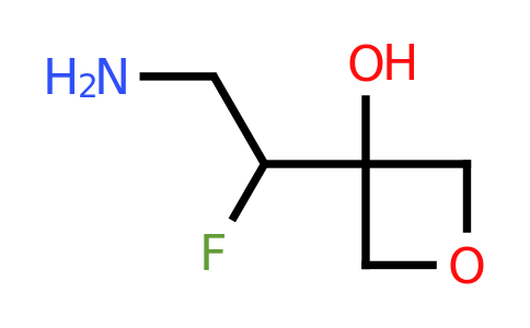 CAS 1800560-27-3 | 3-(2-amino-1-fluoroethyl)oxetan-3-ol