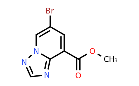 CAS 1801262-20-3 | methyl 6-bromo-[1,2,4]triazolo[1,5-a]pyridine-8-carboxylate