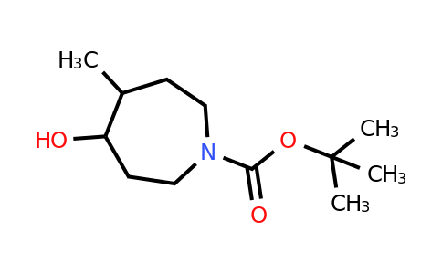 CAS 1801454-63-6 | tert-Butyl 4-hydroxy-5-methylazepane-1-carboxylate