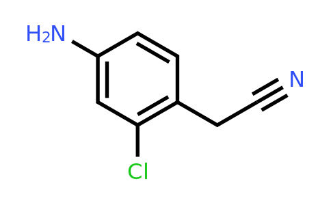 CAS 180150-18-9 | 2-(4-Amino-2-chlorophenyl)acetonitrile