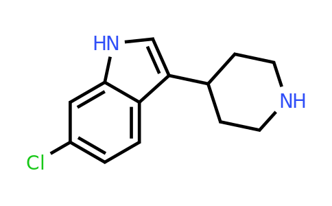 CAS 180160-78-5 | 6-Chloro-3-piperidin-4-YL-1H-indole
