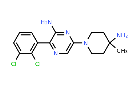 CAS 1801747-42-1 | 6-(4-amino-4-methylpiperidin-1-yl)-3-(2,3-dichlorophenyl)pyrazin-2-amine