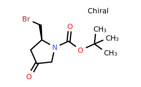 CAS 1801748-54-8 | tert-butyl (2S)-2-(bromomethyl)-4-oxopyrrolidine-1-carboxylate