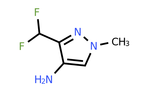 CAS 1801762-09-3 | 3-(difluoromethyl)-1-methyl-1H-pyrazol-4-amine