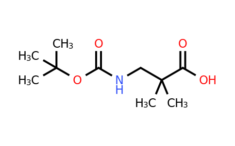 CAS 180181-02-6 | 3-((Tert-butoxycarbonyl)amino)-2,2-dimethylpropanoic acid